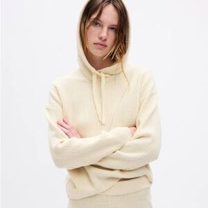 GAP CashSoft Shaker-Stitch Sweater Hoodie XXL tall